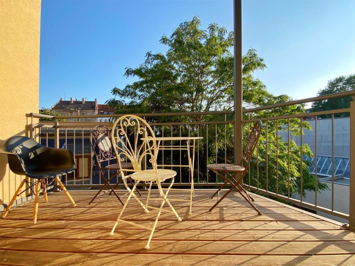 Leipzig-Suites No.12 4 Zimmer Apartment Und Balkon Екстер'єр фото