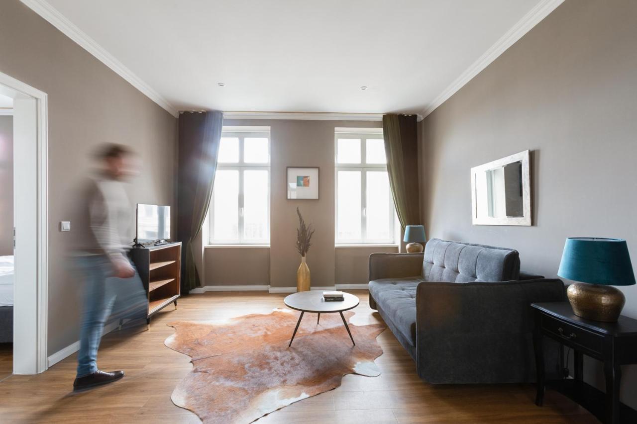Leipzig-Suites No.12 4 Zimmer Apartment Und Balkon Екстер'єр фото