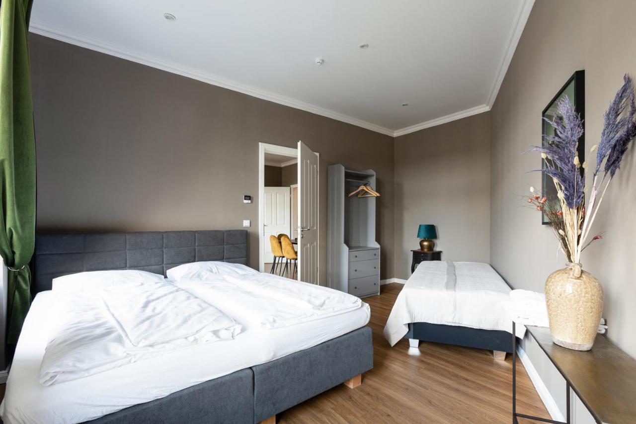 Leipzig-Suites No.12 4 Zimmer Apartment Und Balkon Екстер'єр фото